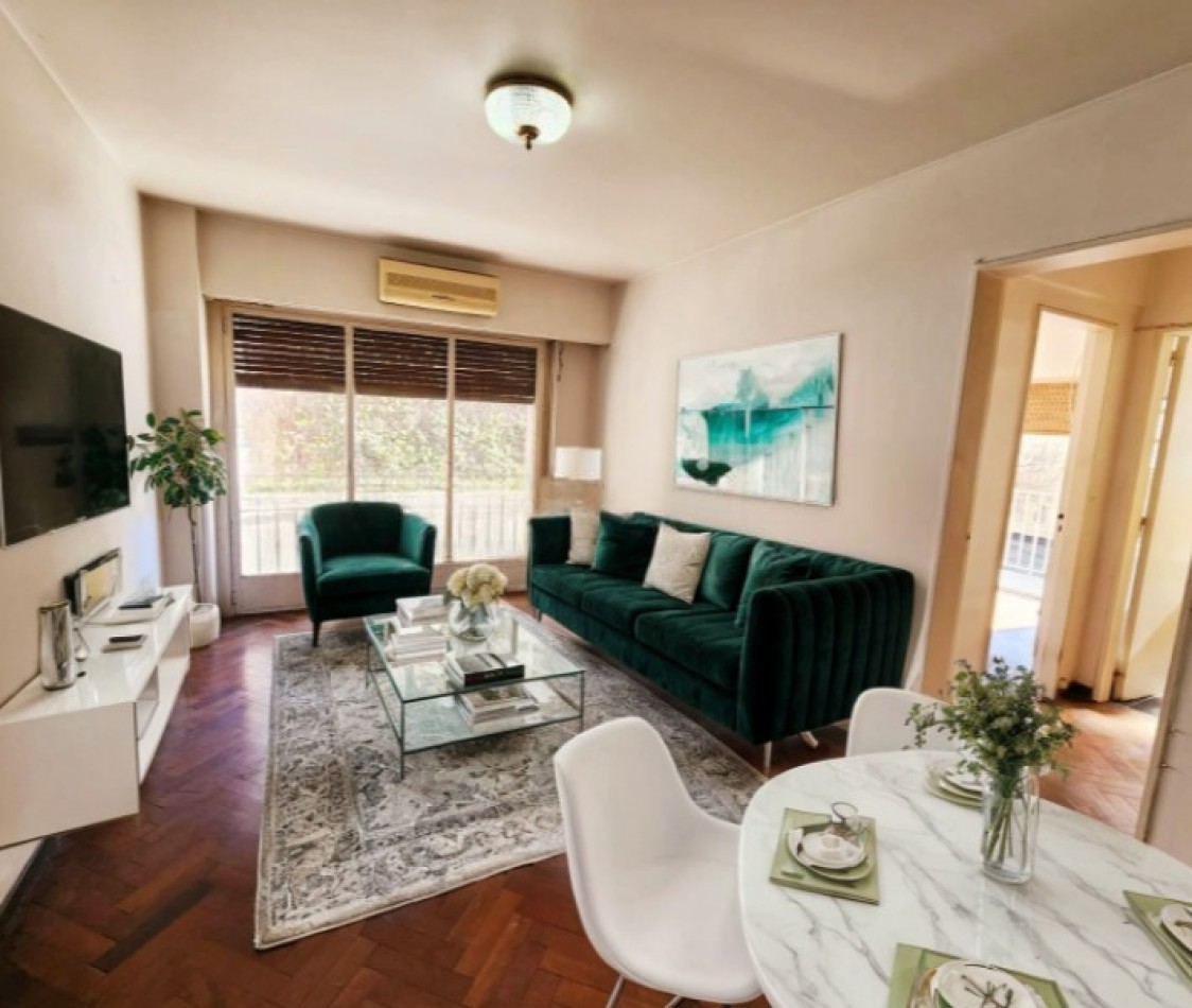 Departamento de 2 Ambientes con Balcon y Cocina Independiente - Ubicacion Estrategica en Palermo