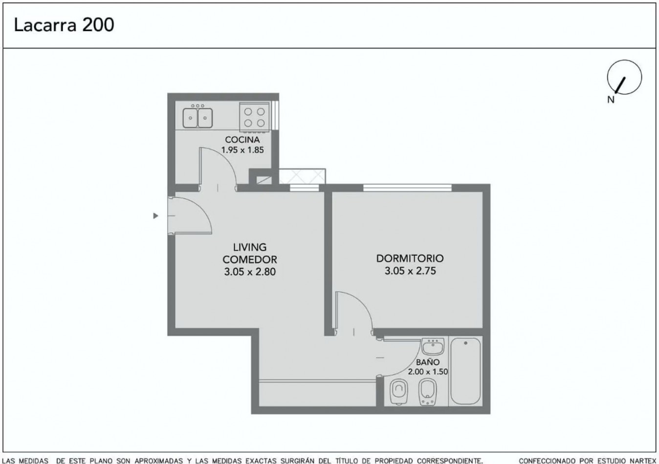 VENTA DTO 2 AMB FLORESTA 4to PISO