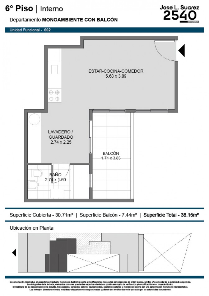 PRE VENTA EN POZO - DEPTO 2 AMB EN POZO- MATADEROS